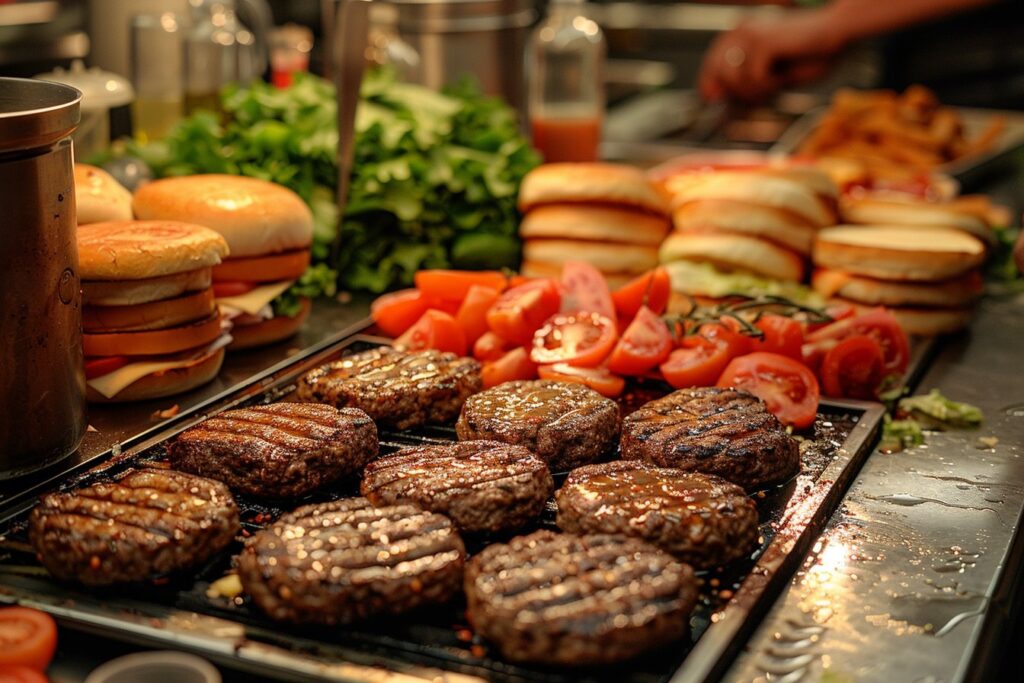 Les équipements essentiels pour créer des burgers parfaits dans une cuisine professionnelle