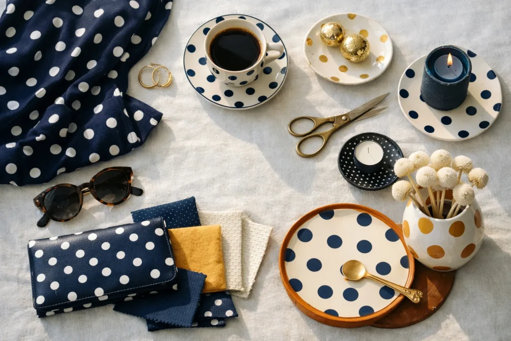 L’union parfaite entre mode et décoration : les pois comme élément de style