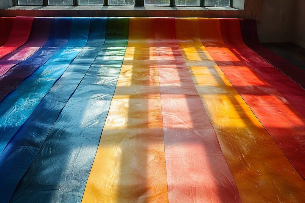 Couleurs en folie : comment choisir la couleur de votre toile cirée