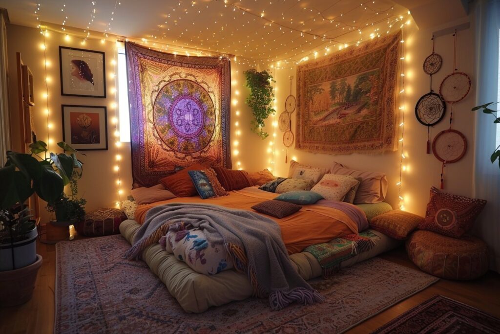 Créer une chambre à coucher bohème pour des nuits de rêve