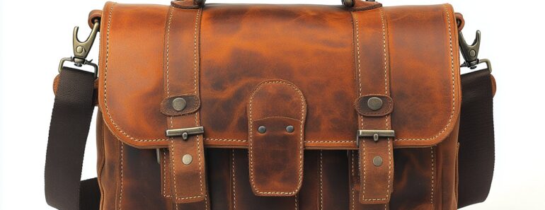 Sacoche en cuir pour homme avec bandoulière : le guide complet