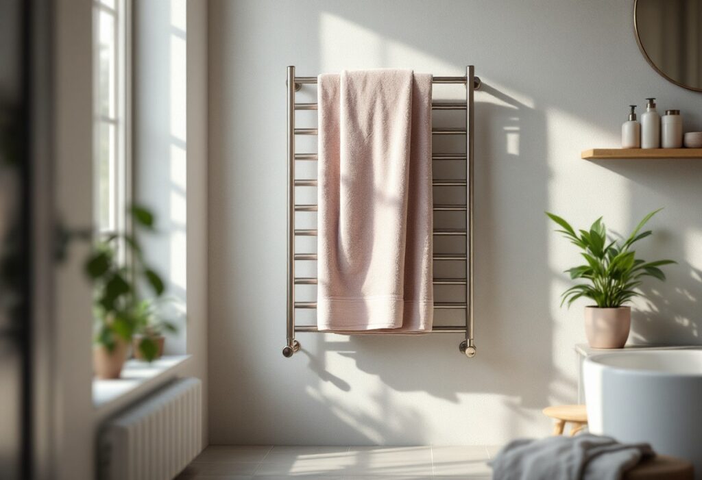 À quelle hauteur accrocher un porte-serviettes ? Un guide pratique
