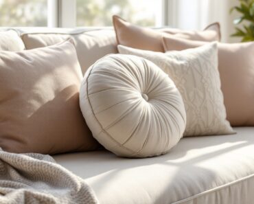 Personnalisez Vos Coussins Ronds : Couleurs, Motifs et Plus
