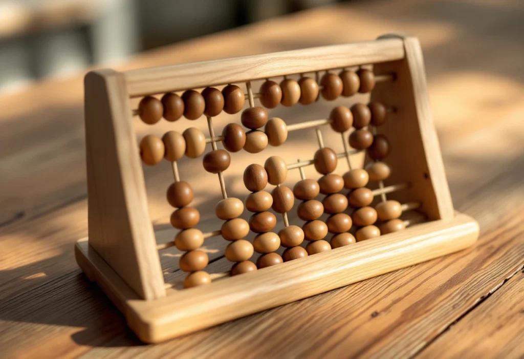 Le boulier en bois, un jeu d’activité pour toute la famille