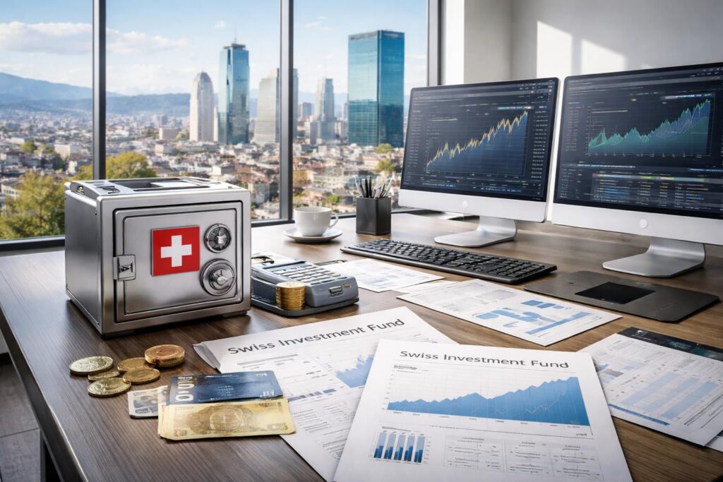 Placements financiers Suisse avec comptes épargne CHF et fonds obligataires sécurisés Zurich
