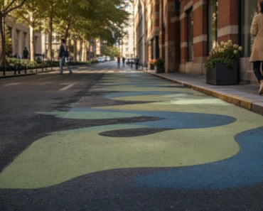 Le marquage au sol éphémère : un support innovant adopté par les communes